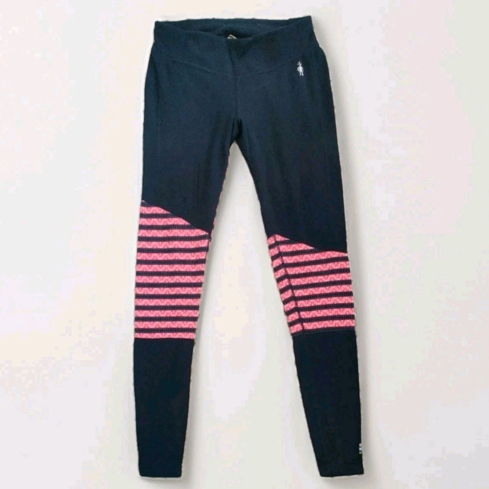 Smartwool Black and Pink Leggings